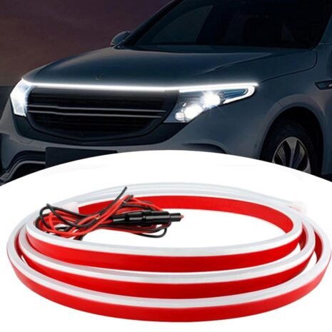 Bande Lumineuse ociamique pour Capot de Voiture, Feux de Jour