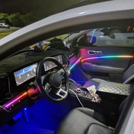 Lumières ambiantes LED pour voiture